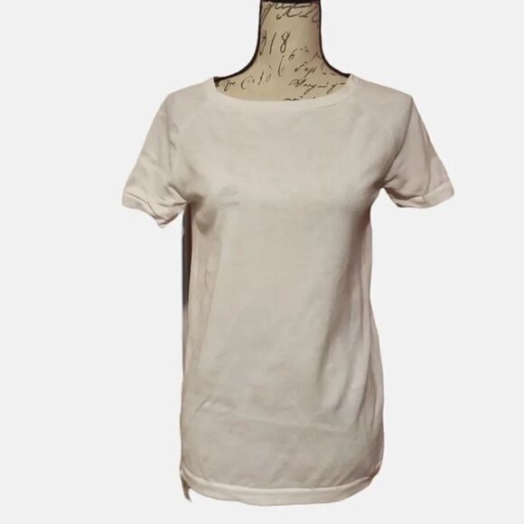Eileen Fisher Ladies White Tencel Hi-Lo Top - Size XXS - Picture 1 of 5